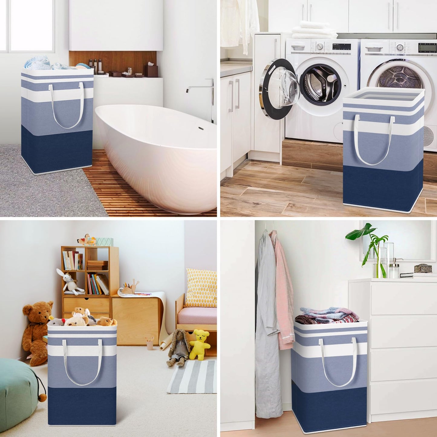 HomeHacks Duo Waterproof Laundry Baskets
