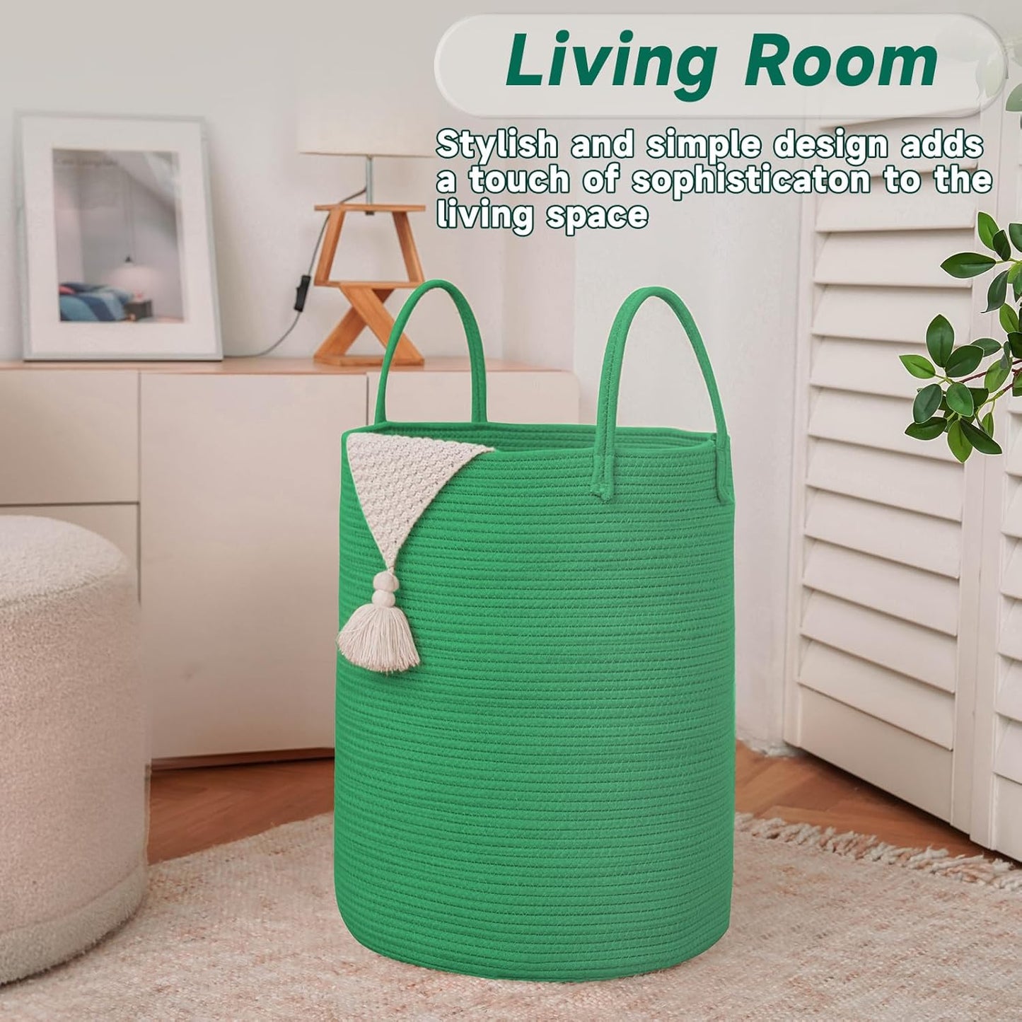Purple Woven 80L Laundry Basket & Storage Bin - Handbags Specialist Headquarter