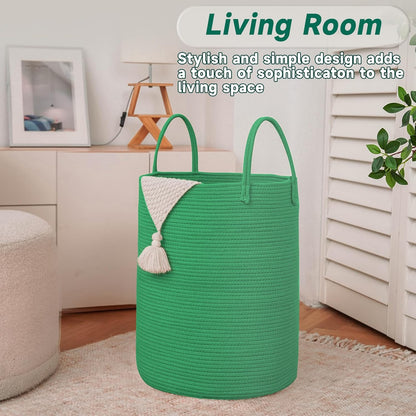 Purple Woven 80L Laundry Basket & Storage Bin - Handbags Specialist Headquarter