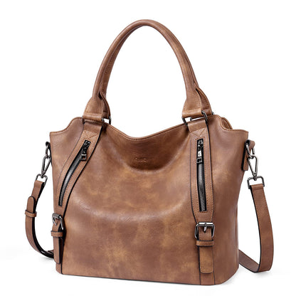 CLUCI Eco Luxe Vegan Leather Tote Bag