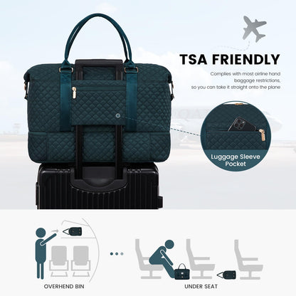 LOVEVOOK All-in-One Duffle: Travel & Gym Ready