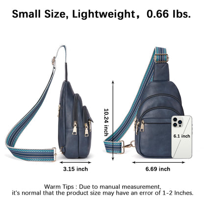 BOSTANTEN Chic Leather Crossbody Sling Bag