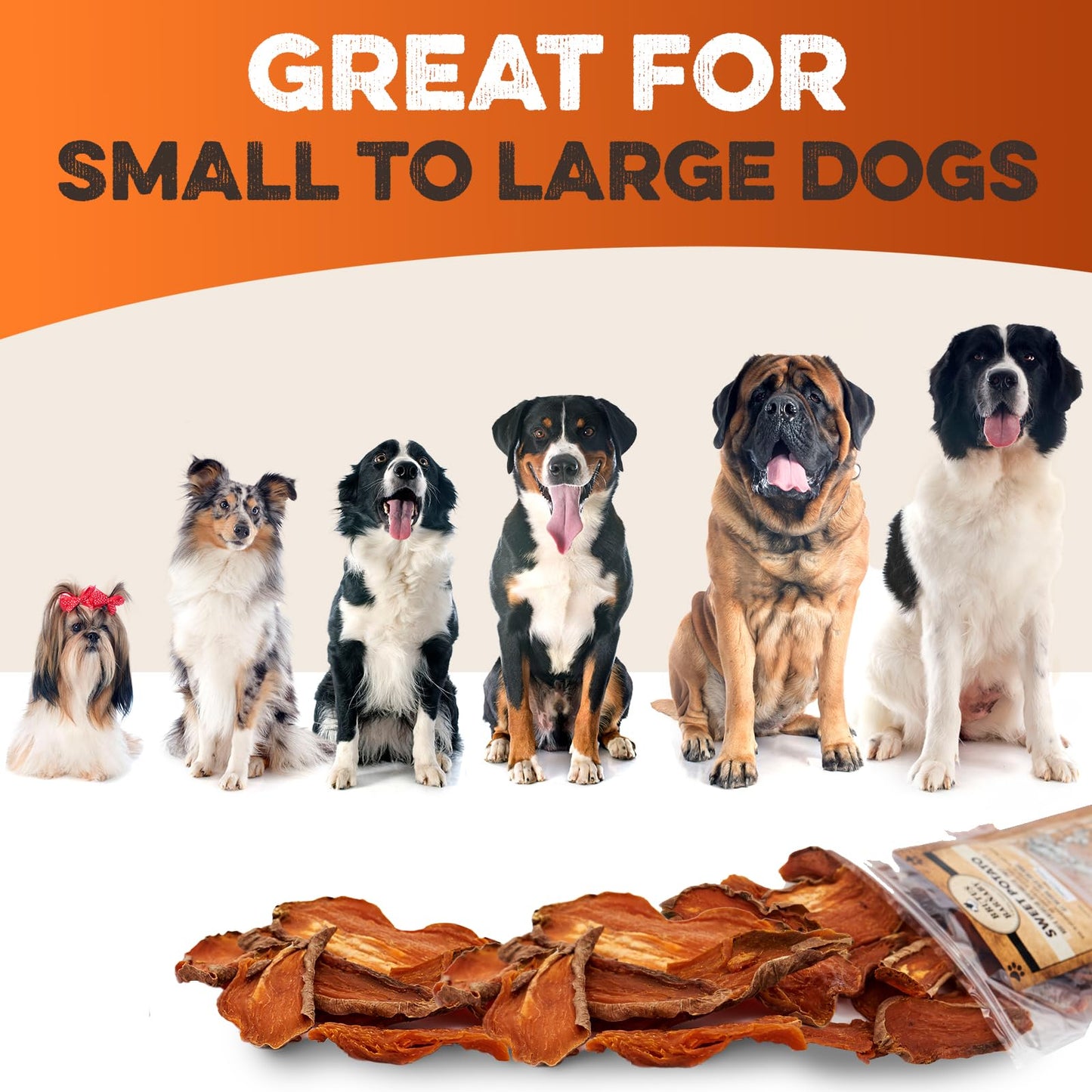 Brutus & Barnaby Sweet Potato Pup Delights