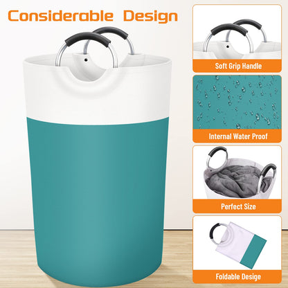 BlissTotes 90L Collapsible Laundry Hamper - Black