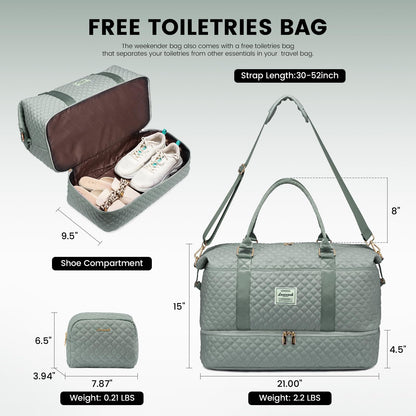 LOVEVOOK All-in-One Duffle: Travel & Gym Ready