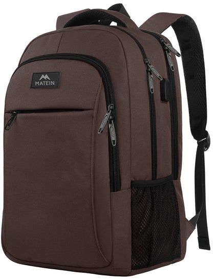 MATEIN SleekGuard Laptop Backpack with USB Port