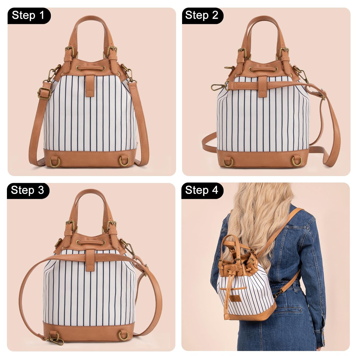 West x Lee Convertible Purse Set