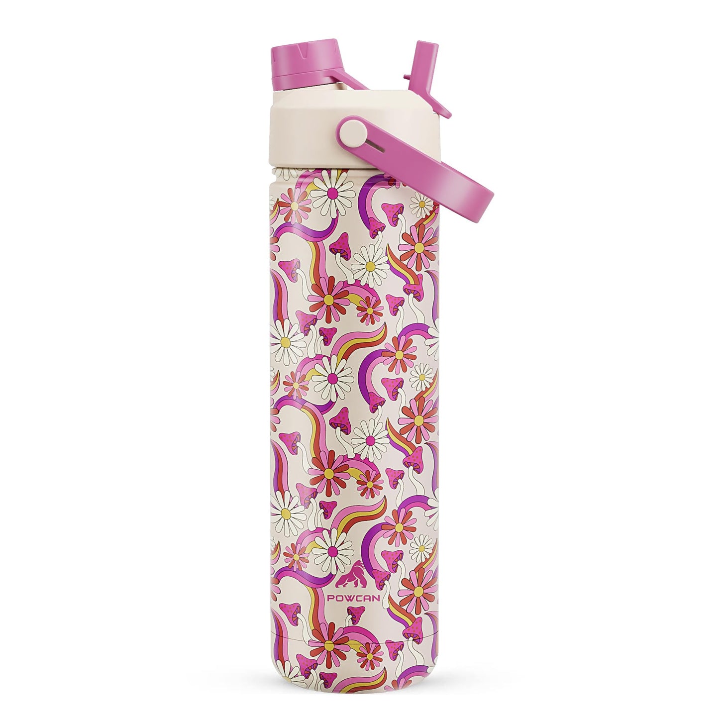 ChillKnight 26oz: Dual-Lid Leak-Proof Bottle