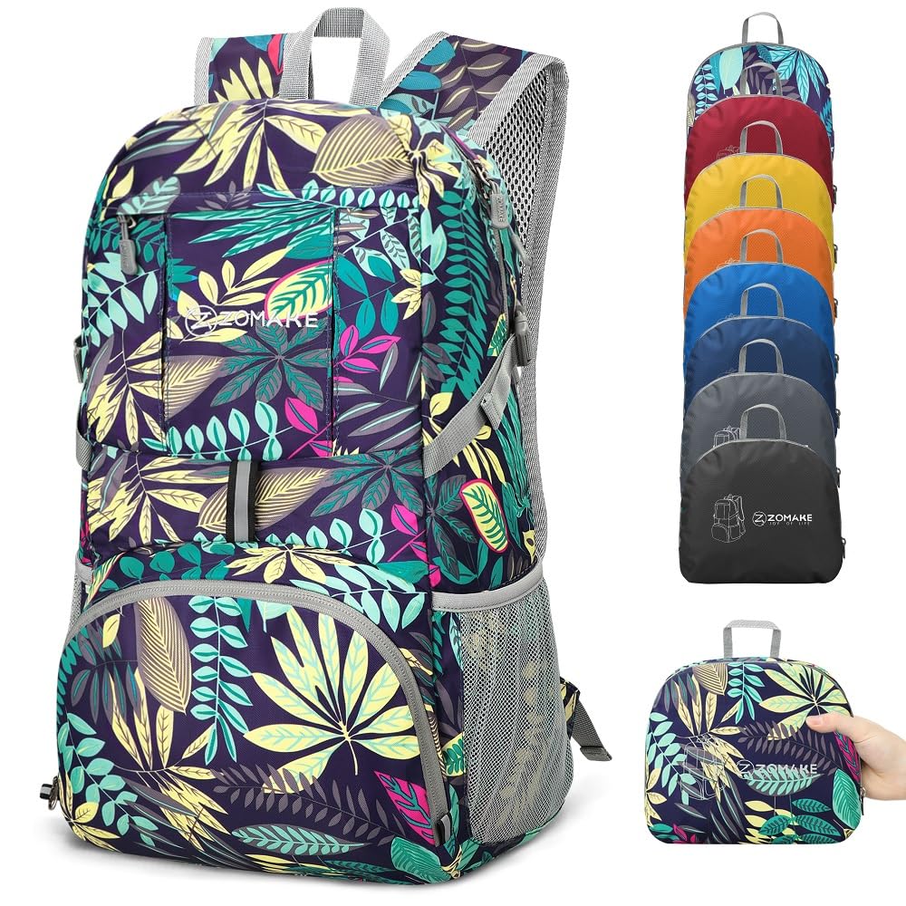 ZOMAKE 35L Compact Waterproof Hiking Backpack