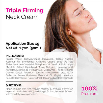 ActiveScience NeckLift Cream - Firm & Hydrate Formula