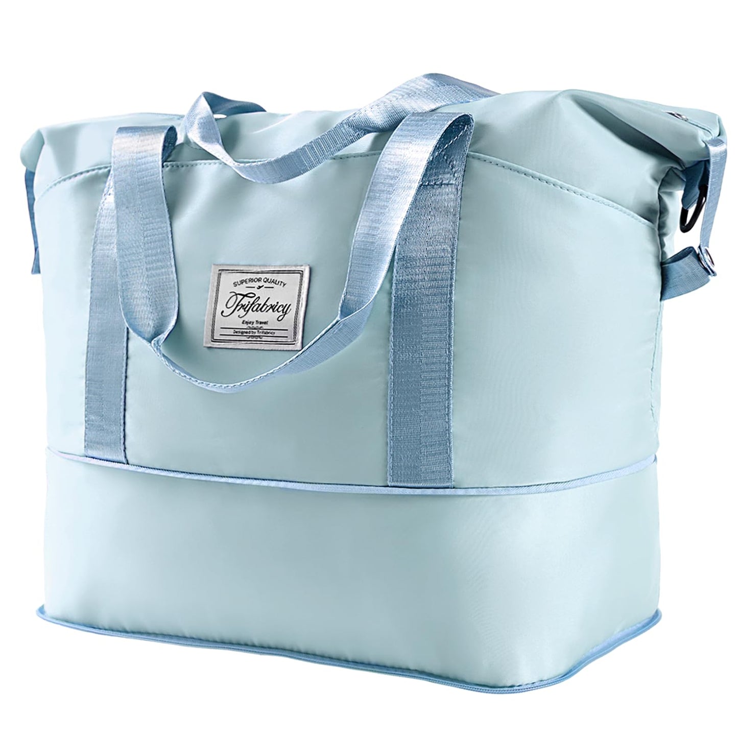 Pink Expandable Travel Duffel with Wet Pocket