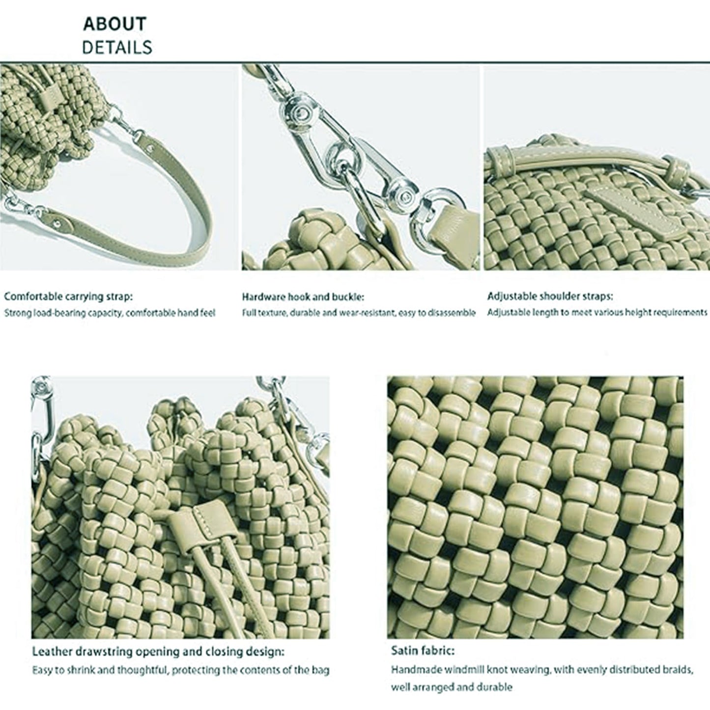 Hollow Bucket Tote Bag