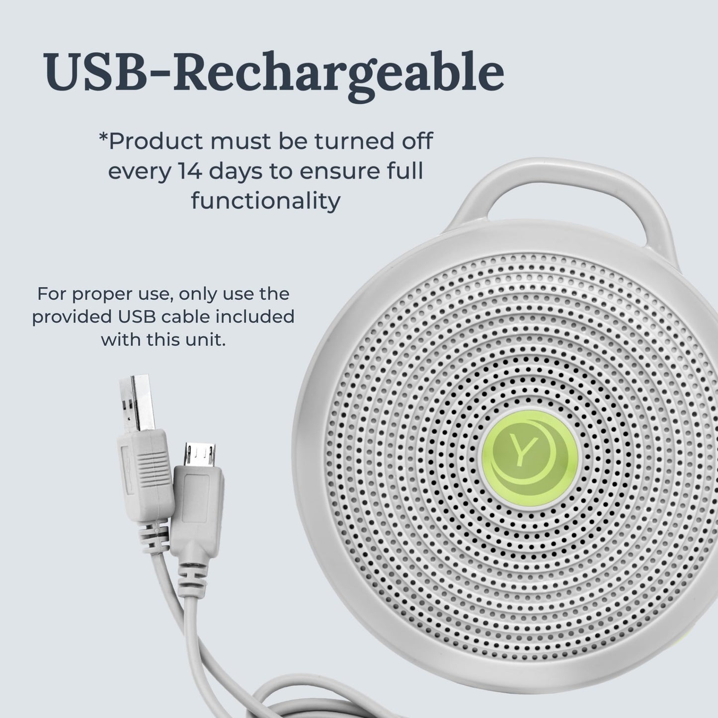 Yogasleep Hushh: Portable White Noise for Peaceful Sleep