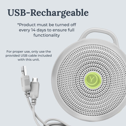 Yogasleep Hushh: Portable White Noise for Peaceful Sleep