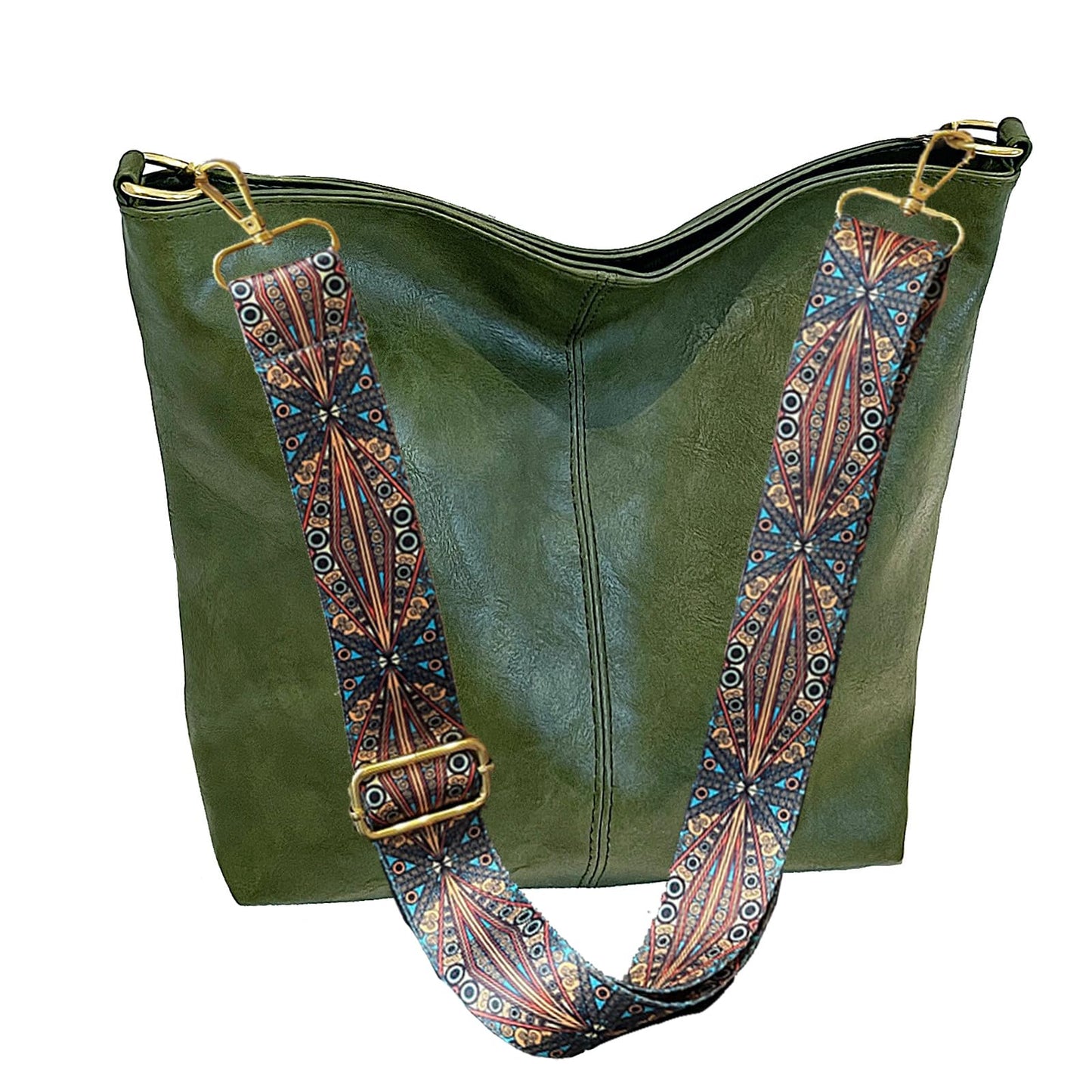 ChicHobo Vegan Leather Crossbody Bag with Strap