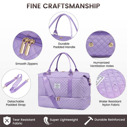 LOVEVOOK All-in-One Duffle: Travel & Gym Ready