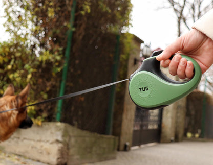 SpinFree 360° Dog Leash - Large, White, 16ft Nylon