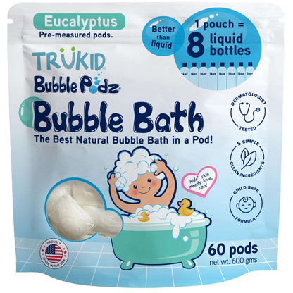 TruKid Bubble Podz: Gentle Lavender Bath Bombs