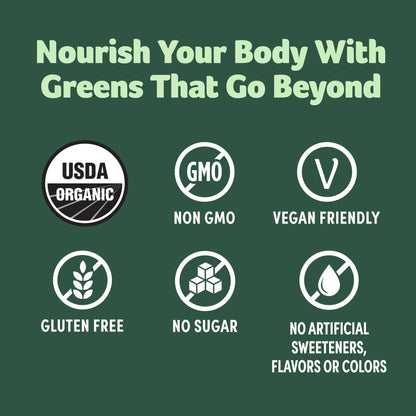 GreenBoost Superfood Smoothie Mix - Unflavored Bliss