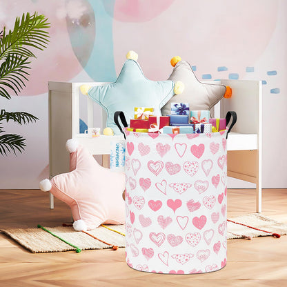 Collapsible Canvas Hamper by LANGYASHAN