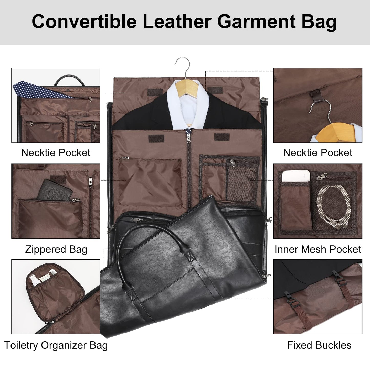 Modoker Travel Garment Bag - Versatile & Stylish