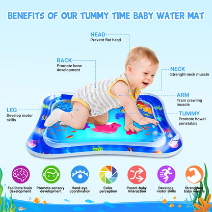 Tummy-Time Water Play Mat