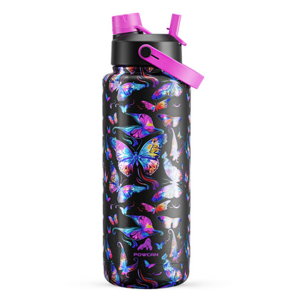 ChillKnight 26oz: Dual-Lid Leak-Proof Bottle