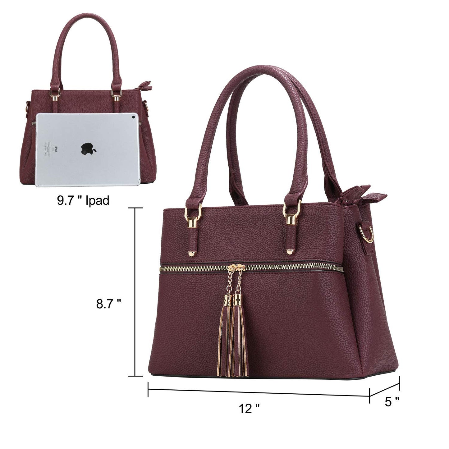 Luxe Leather Satchel & Crossbody Bags