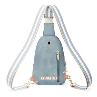 BOSTANTEN Chic Leather Crossbody Sling Bag