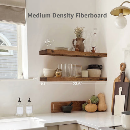 Rustic Farmhouse Shelves (008-40BN)