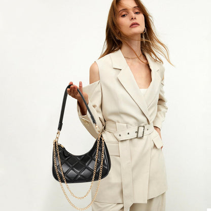 Retro Chic Hobo Bag - Cute Underarm Purse