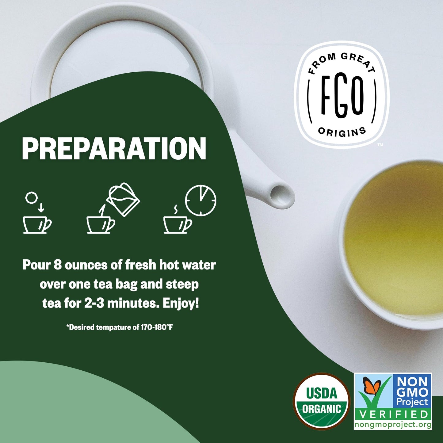 ElderZen Organic Tea - Caffeine-Free Eco Bags