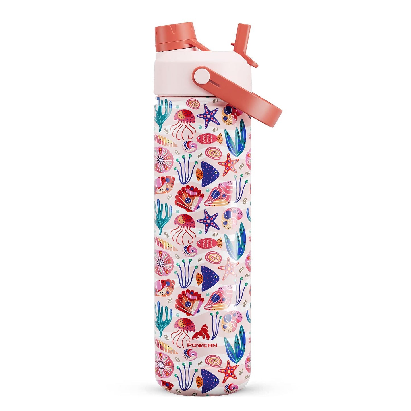 ChillKnight 26oz: Dual-Lid Leak-Proof Bottle