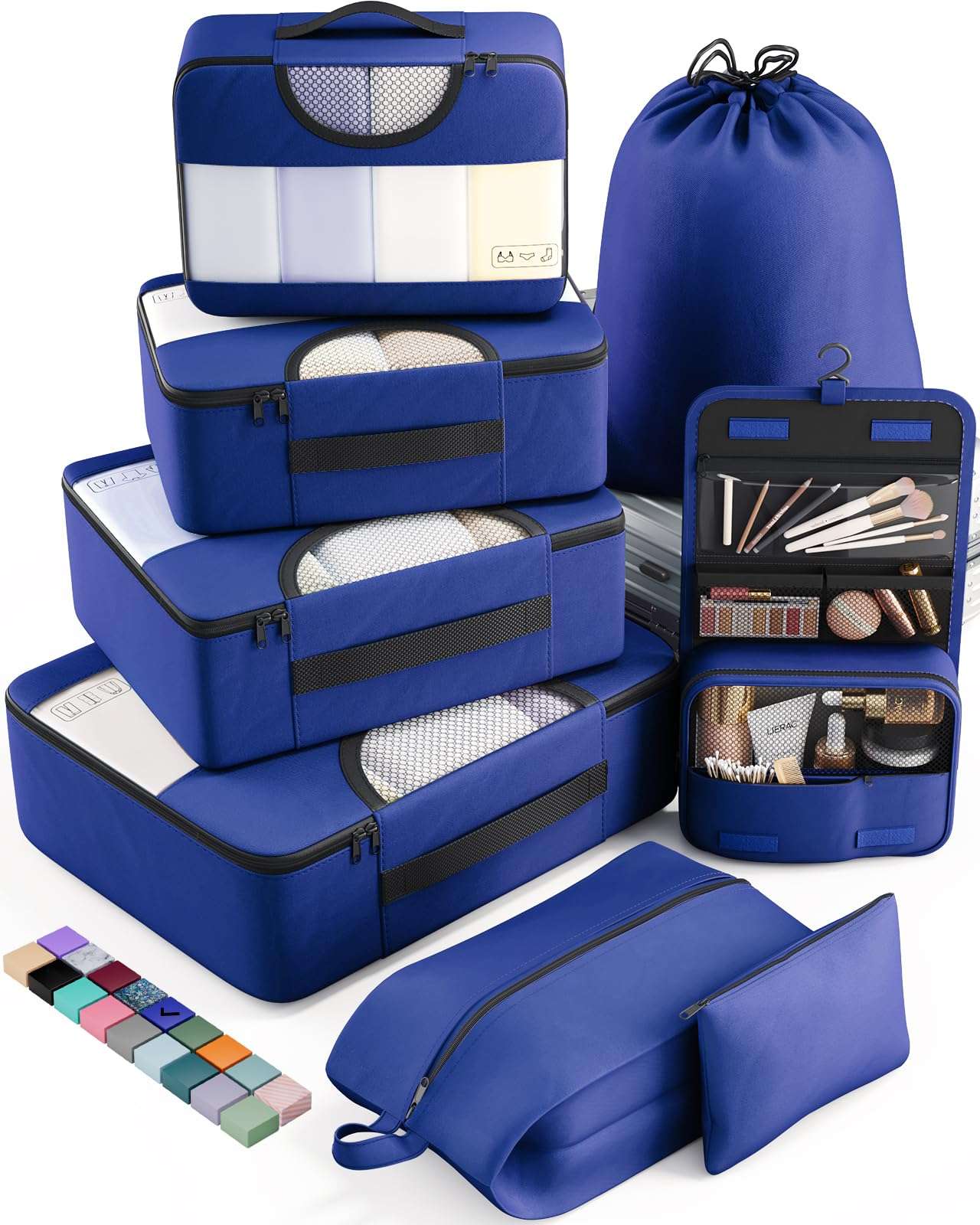 Veken Travel Cubes - 8 Piece Set