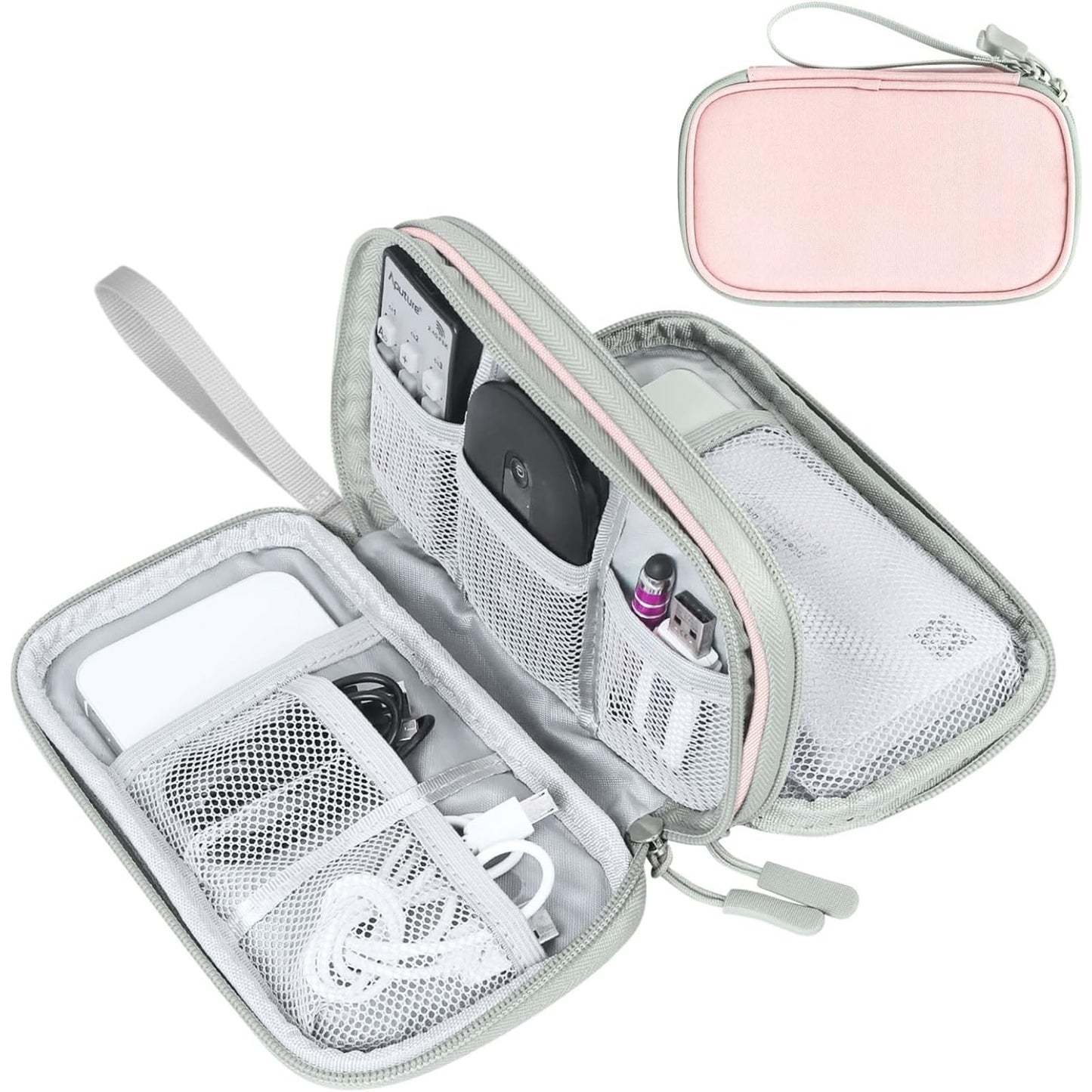 FYY All-in-One Travel Cable Organizer Pouch