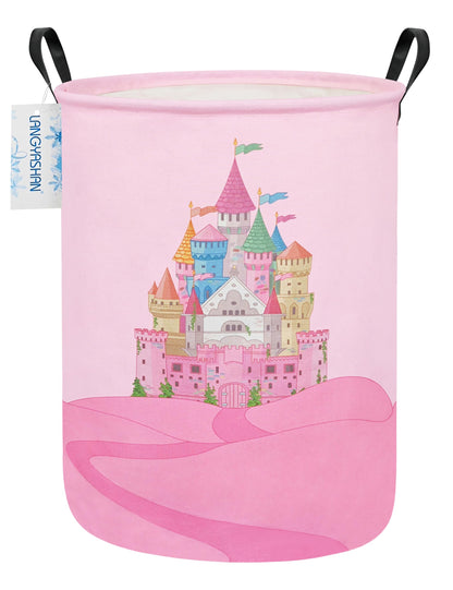 Collapsible Canvas Hamper by LANGYASHAN