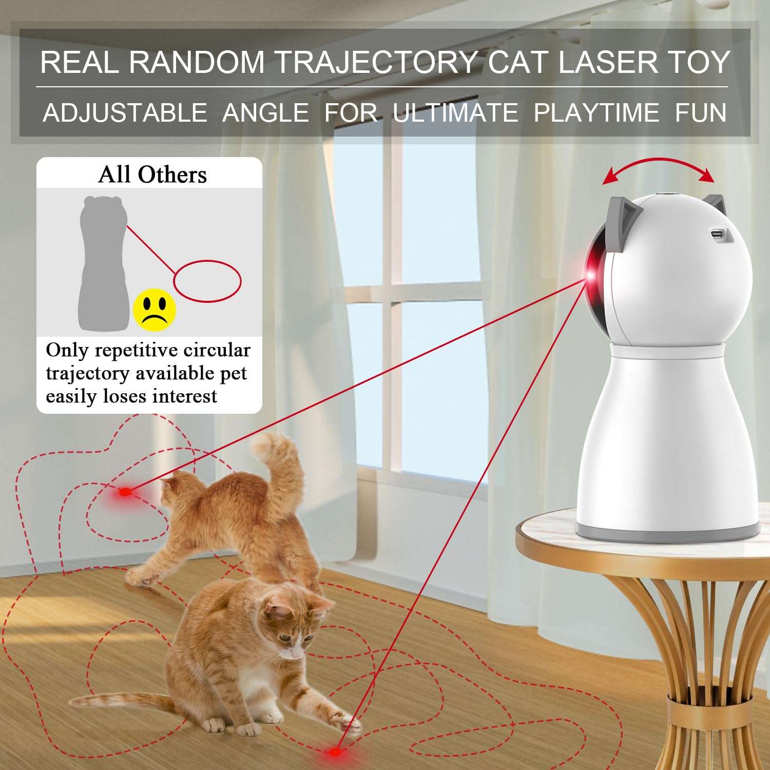 MovePurr Laser Toy