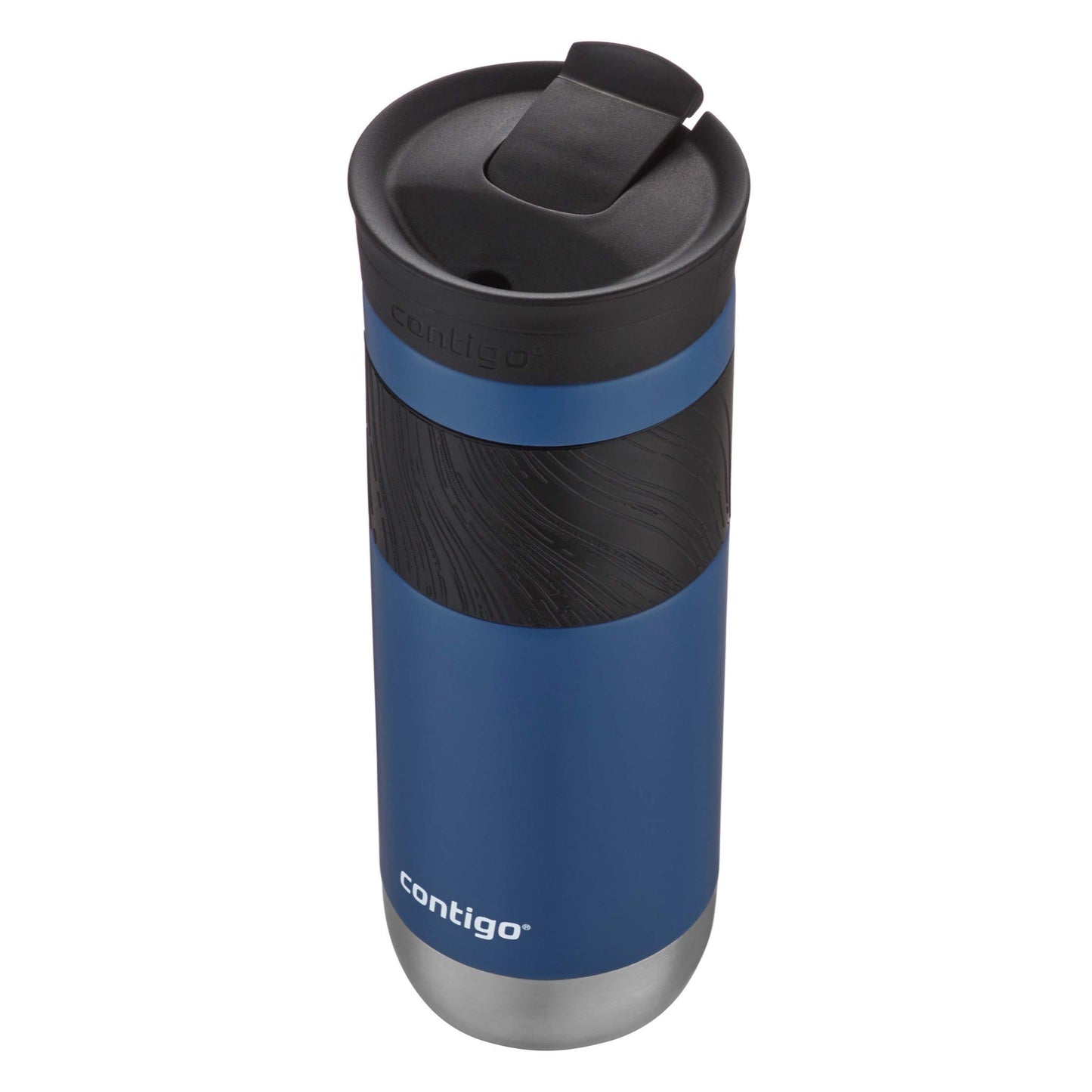 SNAPSEAL Grip Stainless Travel Mug 20oz - Blue/Berry