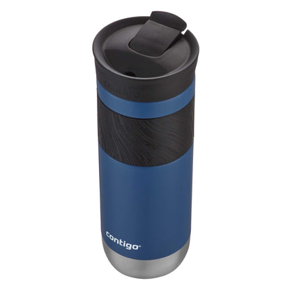 SNAPSEAL Grip Stainless Travel Mug 20oz - Blue/Berry
