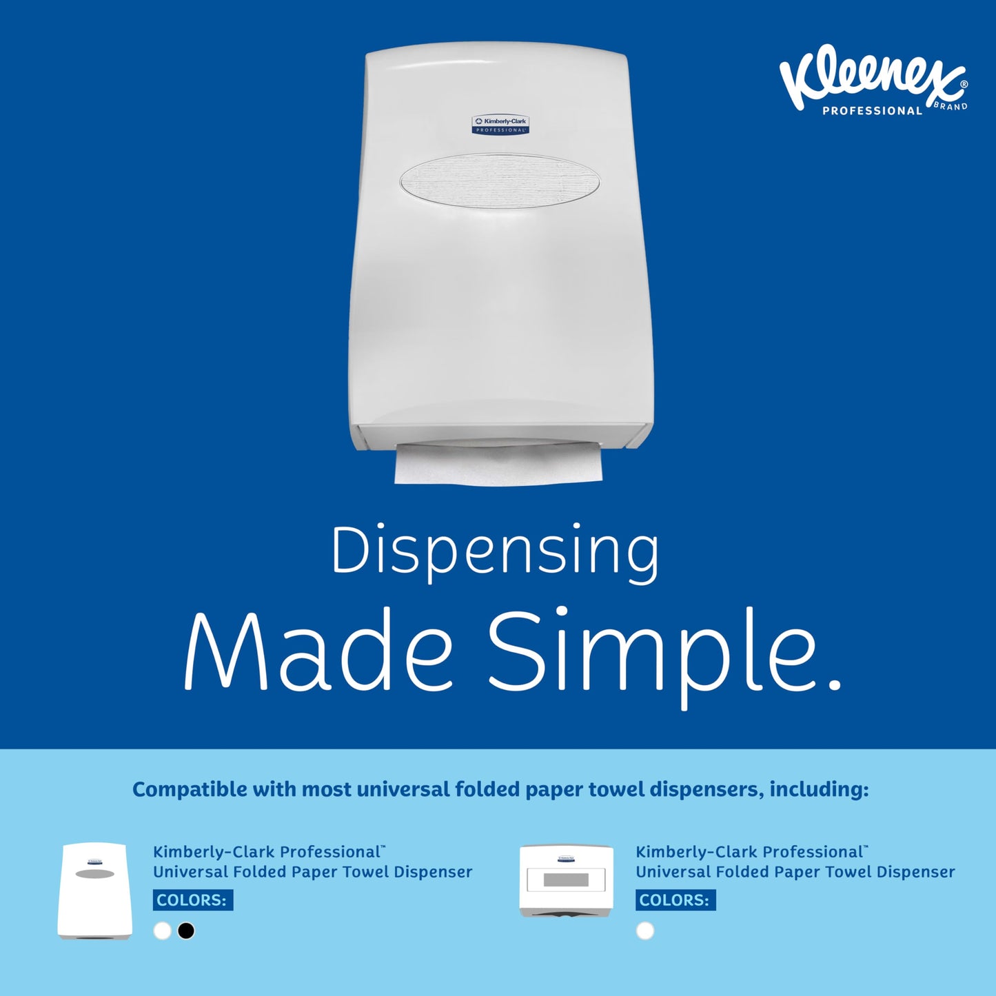Kleenex Pro MultiFold Towels - Absorbency, 1200 Sheets