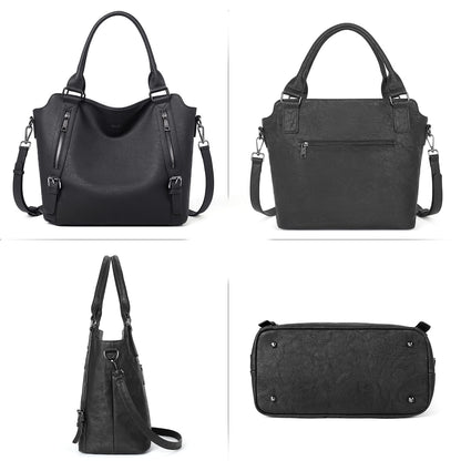 CLUCI Eco Luxe Vegan Leather Tote Bag