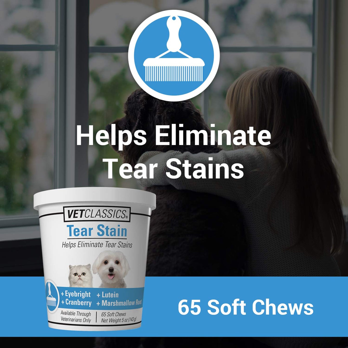 TearClear Chews: Stain-Free Eyes for Pets