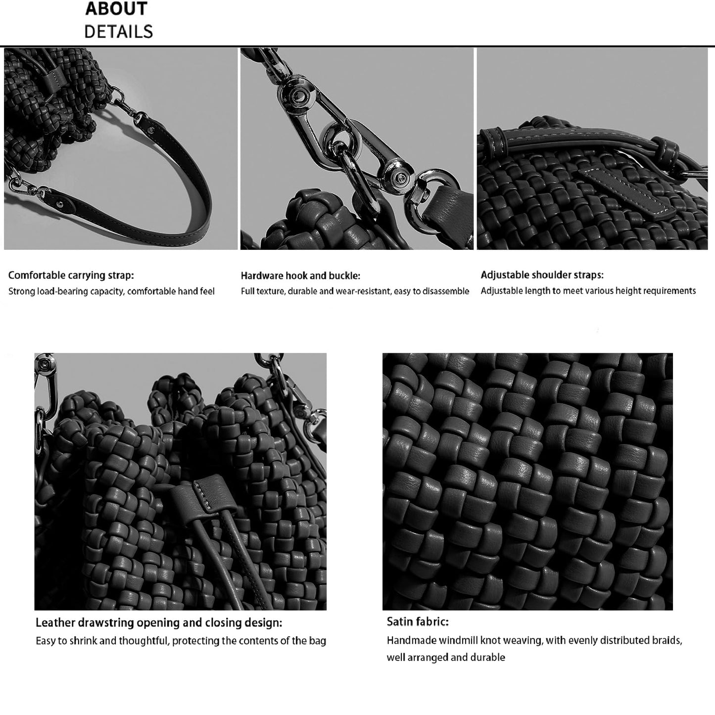 Hollow Bucket Tote Bag