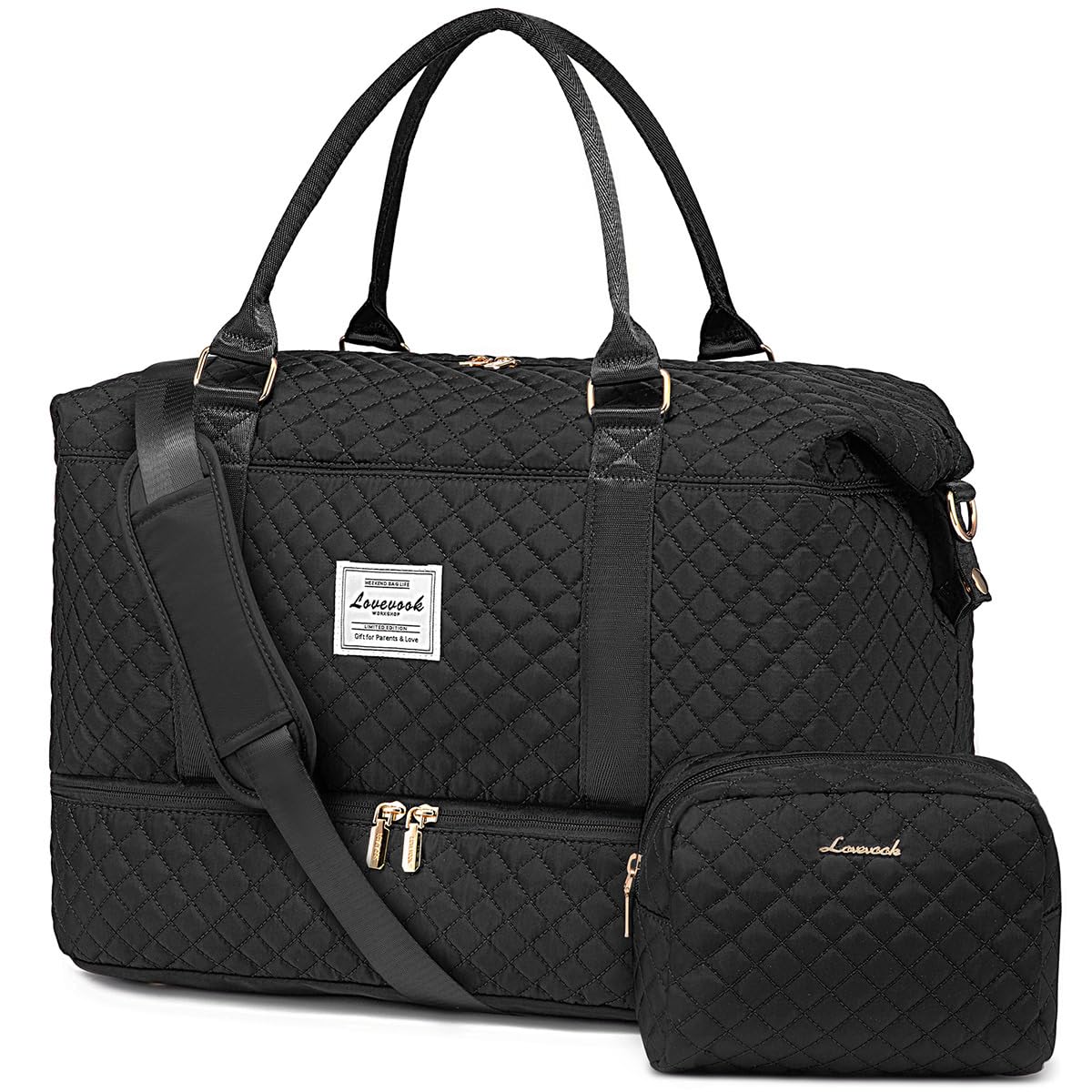 LOVEVOOK All-in-One Duffle: Travel & Gym Ready