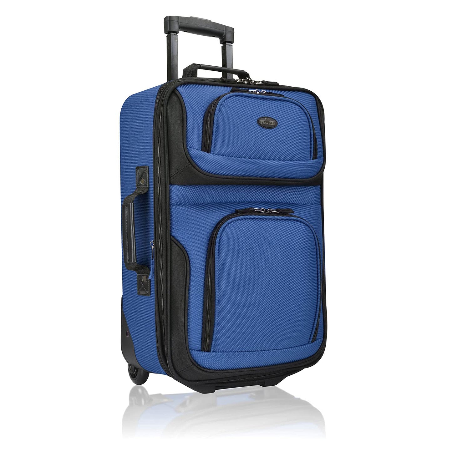 U.S. Traveler Rio Expandable Orange Carry-on