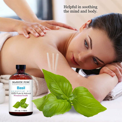 Majestic Pure Lavender Oil with Dropper 4oz