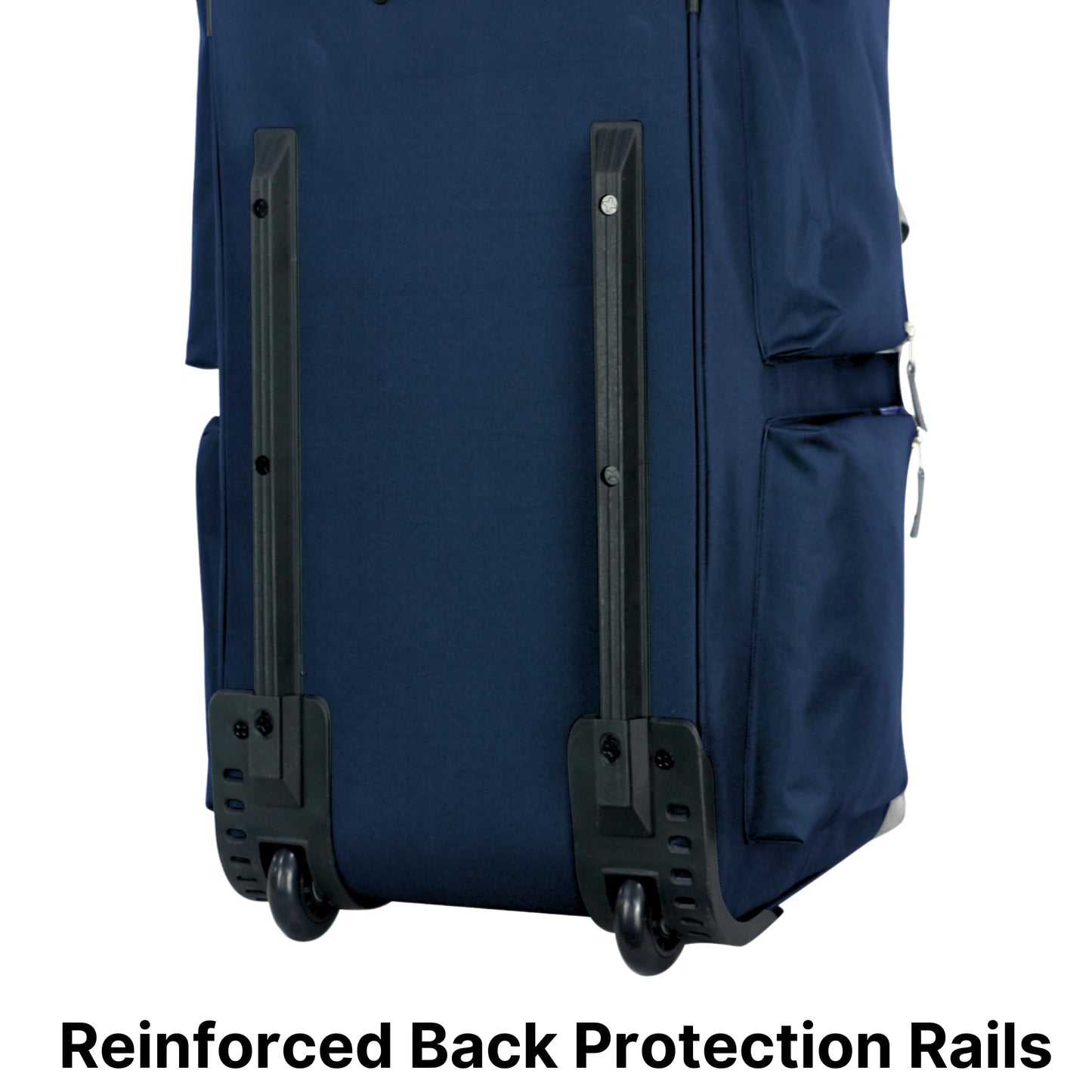 Olympia 22 Max Wheeled Duffel: 8-Pocket Water-Resist