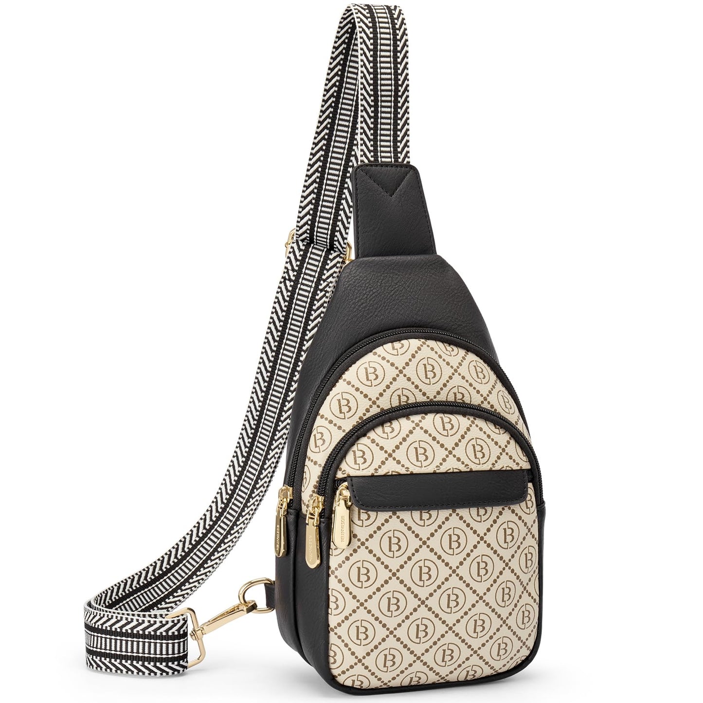 BOSTANTEN Chic Leather Crossbody Sling Bag