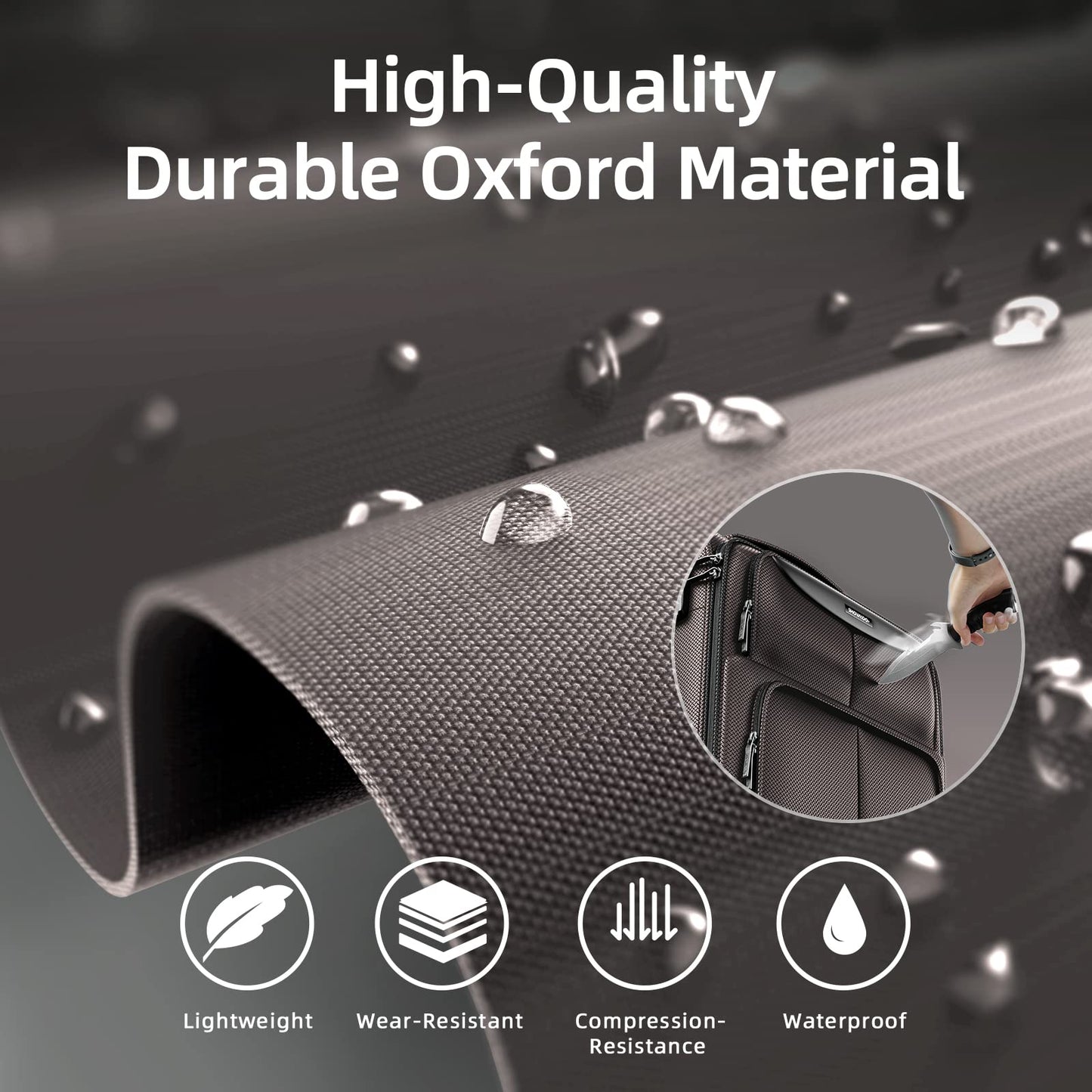 SHOWKOO Armygreen 3-Piece Expandable Luggage Set