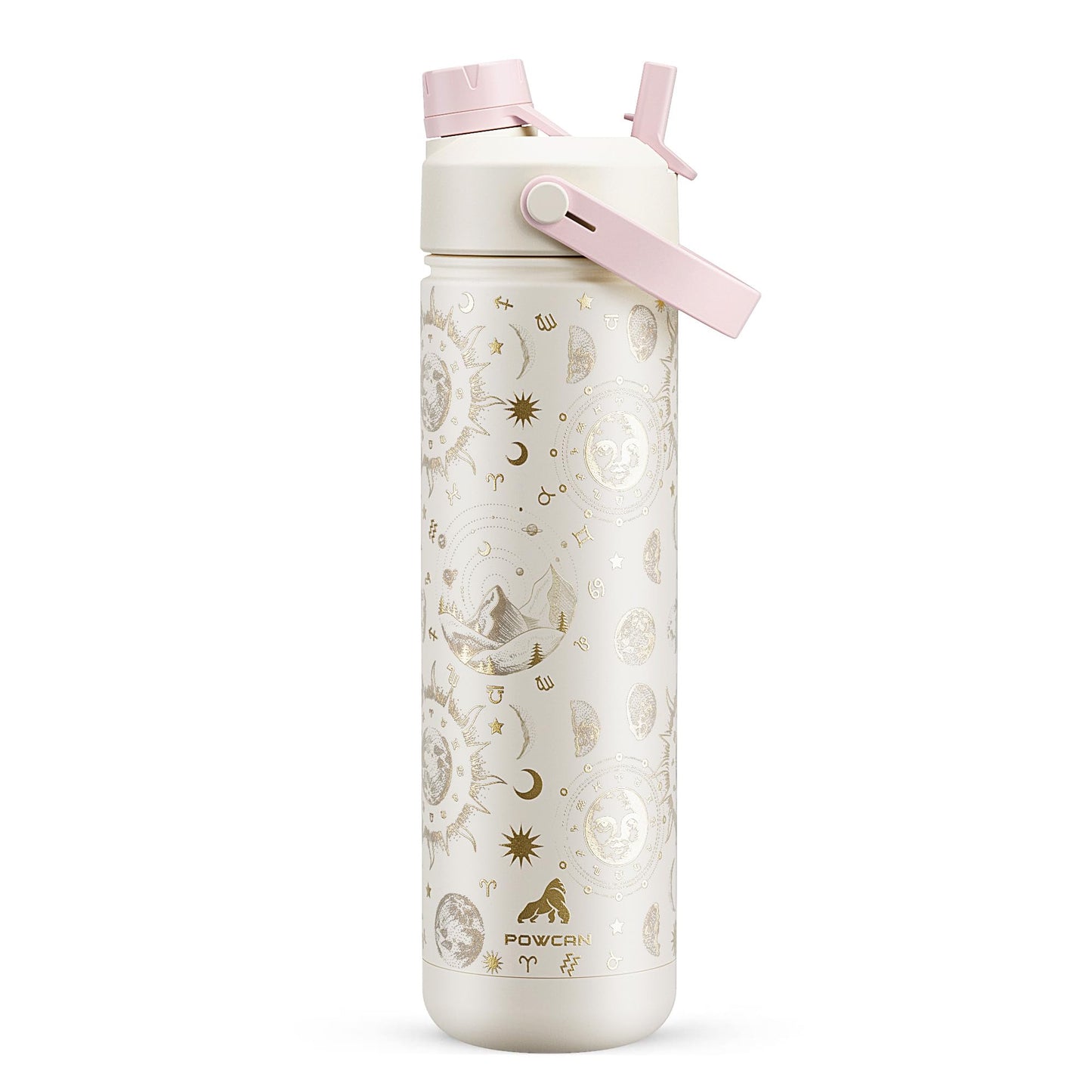 ChillKnight 26oz: Dual-Lid Leak-Proof Bottle